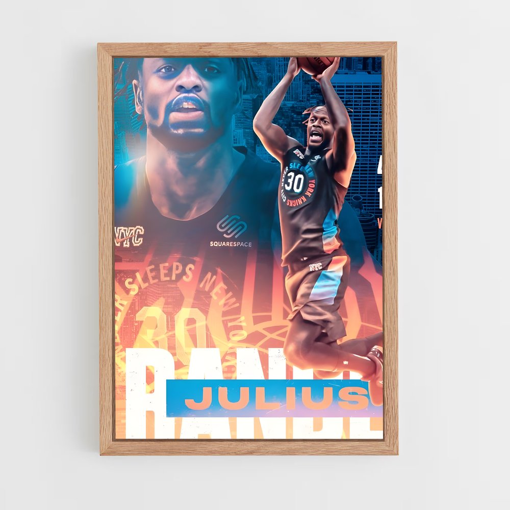 Poster Randle's Rise – affiche Basketball (vue 4)